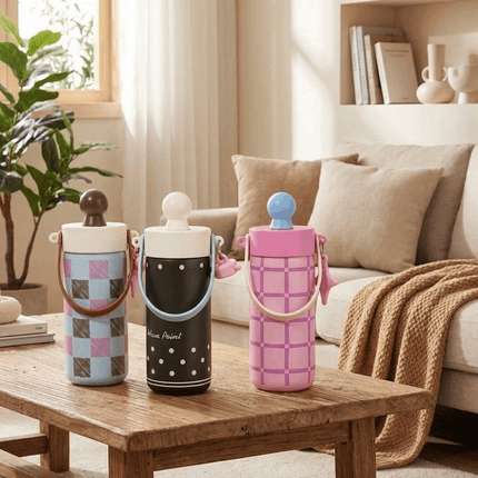 680 ML Thermos Cup Portable Vacuum Insulated Tumbler Office