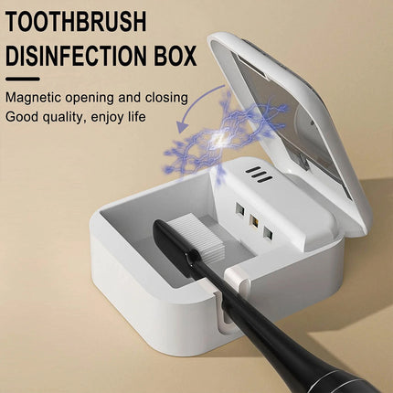 UV Toothbrush Sterilizer Holder Toothbrush UV-C Light Germs Killer Oral Health
