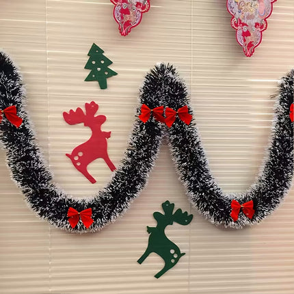10 Pcs Christmas Tinsel Party Xmas Garland Decoration Tree Home Decor