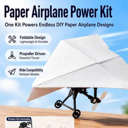 RC Paper Aircraft Kit Electronic DIY Paper Aircraft Fly For  Adults Gift AU