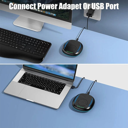 Mouse Jiggler Undetectable Mouse Mover Device with Timer ON/Off Switch Silent