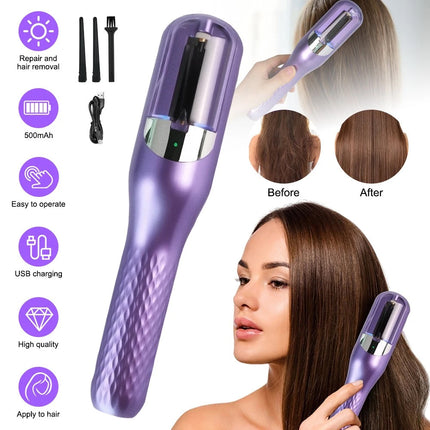 Cordless Professional Hair Ends Trimmer–Perfect for Dry & Damaged Hair Repair