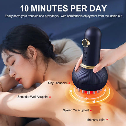 Electric Lymphatic Drainage Machine Meridian Body Massage Brush Microcurrent