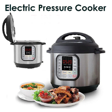 16-in-1 Electric Pressure Cooker Digital Insta Pot Programmable 6L Pot 1000W