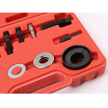 Pulley Puller Remover & Installer Kit Power Steering Pump Alternator Pulley 12PC