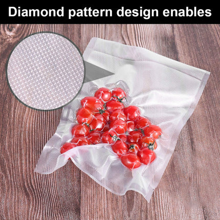 4 Rolls Vacuum Food Sealer Saver Bag Seal Storage Commercial Grade (25cm X 6M)