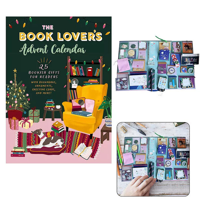 The Book Lover's Advent Calendar: 25 Bookish GifZO for Readers Xmas Gift