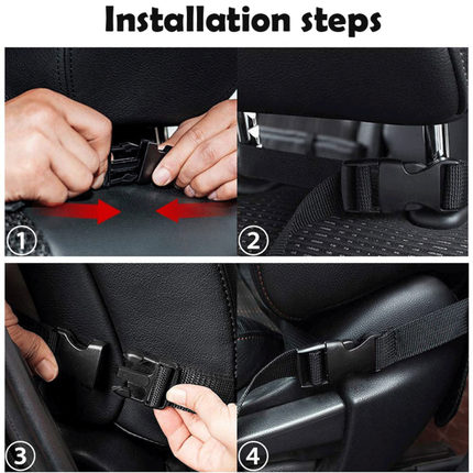 2PCS Car Seat Back Organiser Multi Pocket Storage Bag Pouch Holder Interior Tidy