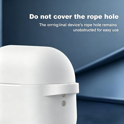 Airpods Pro 2nd Generation Case Protective Cover With Hook White