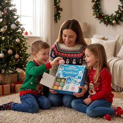 Christmas Squishies Advent Calendar 2026 Countdown Calendar, 24 Squish Toys