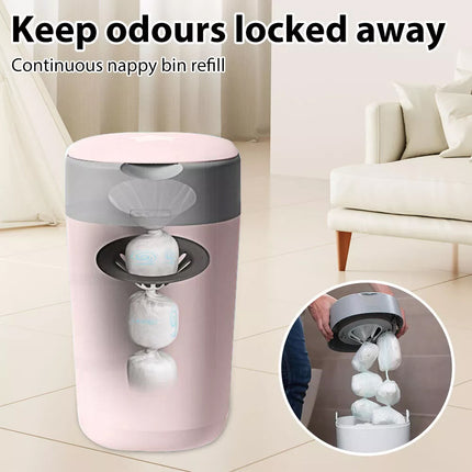100m Nappy Bin Refill For compatible With Tommee Tippee Sangenic Refills