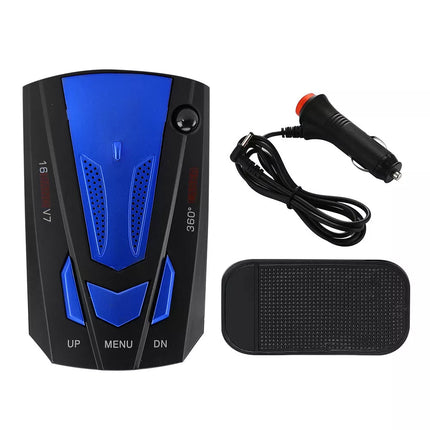 360° Car Speed Laser Radar Detectors GPS Camera Voice Alert Anti Police Warning