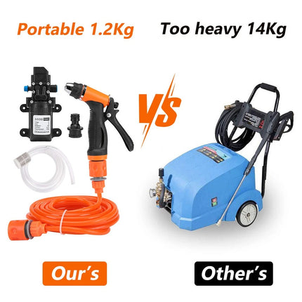 130PSI High Pressure Washer Gun Electric Auto Spray Hose Pump Clean Car Home Pet