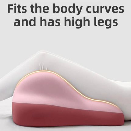 Couples Butt Cushion Multifunctional Back Waist Invisible Wedge Memory Pillow Pink