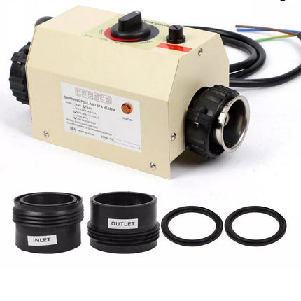 SPA Heater 3KW Electric Swimming Pool and Heating Tub Water Heater Thermostat