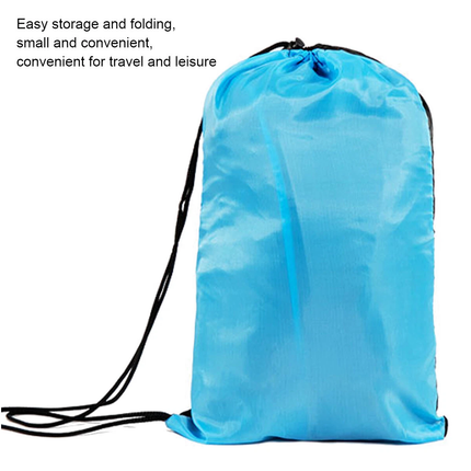 Fast Inflatable Lounge Camping Air Bag Sofa Bed hangout Beach Sleeping Au