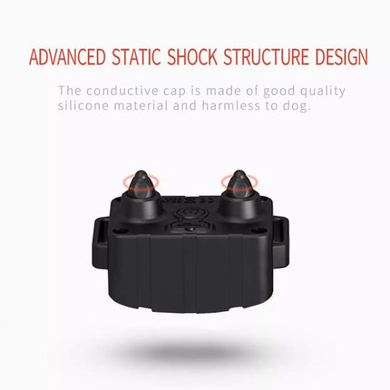 Anti-Bark Electric Shock Pet Dog Training E-Collar Obedience Remote Control Orange