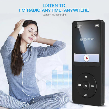 MP3 Player with Bluetooth 5.0 Portable Digital Lossless Music MP3 MP4 Player