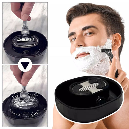 Efficiently Razor Rinser Cleaner Save Water Shaver Rinse Stand for Men