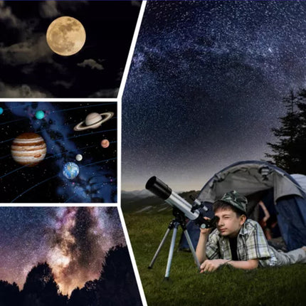 Astronomical Telescope With Tripod 150x Zoom HD Outdoor Monocular Aperture