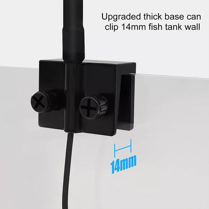 Adjustable Aquarium Spot Light 9.6W LED Fish Tank Lamp For Aqu Plants 9.6W