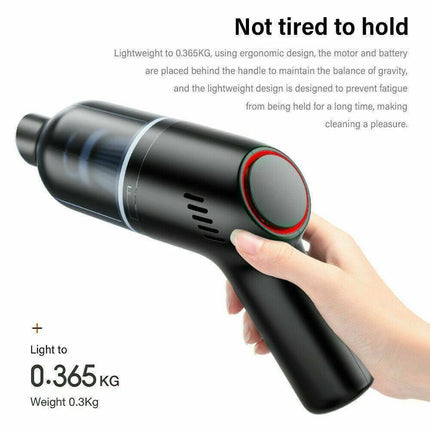 8000Pa Car Vacuum Cleaner Portable Cordless Handheld Rechargeable Wet Dry Duster