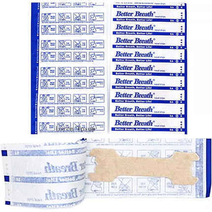 100pc Nasal Strips Stop Snoring Help Breathe Better Easy Right Anti Snore Nose Strips Large