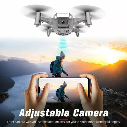 RC Drone with Dual Camera 4K HD WiFi FPV Drone Quadcopter with 3 Batteries