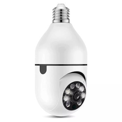 Wireless WiFi IP Camera Light Bulb Security Home Cam Waterproof 360° E27 Camera