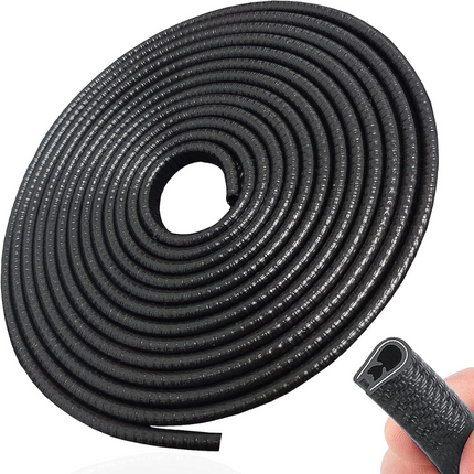 10M Rubber Car Door Edge Guard Protector Strip Guard Moulding Trim DIY Thicker