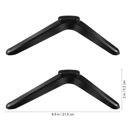 2x TV Stands For 32-55'' TVs Stable Support Easy Installation Durable Reliable