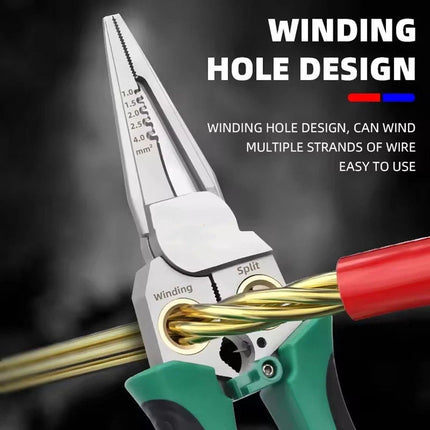 8 in 1 Wire Stripper Tool with Voltage Tester and Cable Cutters for Electricians