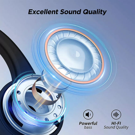 Bone Conduction Wireless Headphones Bluetooth 5.3 Headset Sport Swimming Earbuds