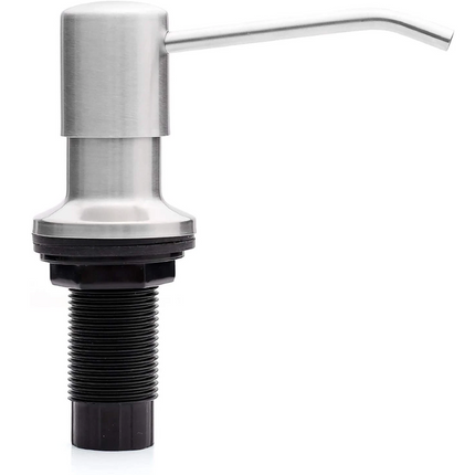 2pcs 500ml Kitchen Sink Soap Dispenser Hand Liquid Pump Bottle Stainless Steel Head