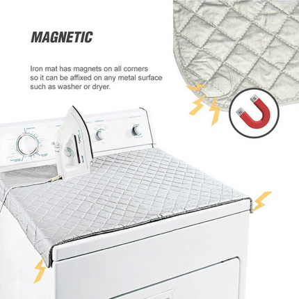 Iron Anywhere Portable Magnetic Ironing Mat Blanket Ironing Board Replacement