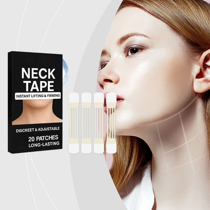 40 X Celestica Neck Tape, Instant Lift and Firming Invisible Tape for Neck, Face, Jaw