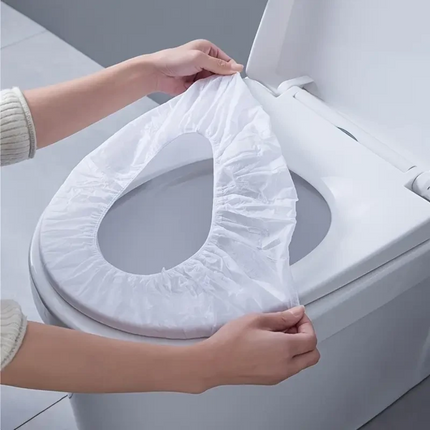 40pcs Disposable Toilet Seat Covers Convenient Travel and Public Restroom
