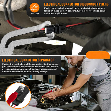 Electrical Connector Disconnect Pliers for Cars Automotive Plug Removal Plier