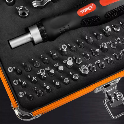 92PCS Ratchet Screwdriver Bits Set Ratcheting Driver Bits Kit Security bit