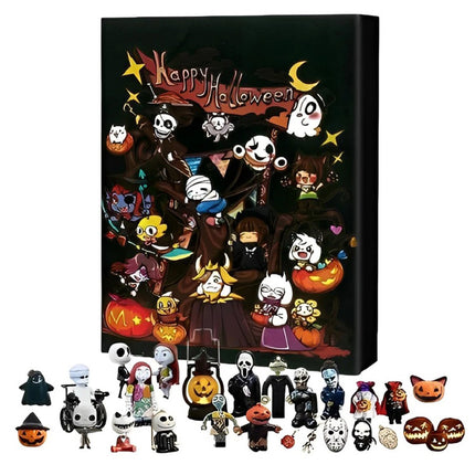 Halloween Horror Movie Figures Advent Calendar 24 Days Countdown Calendar Gift A#