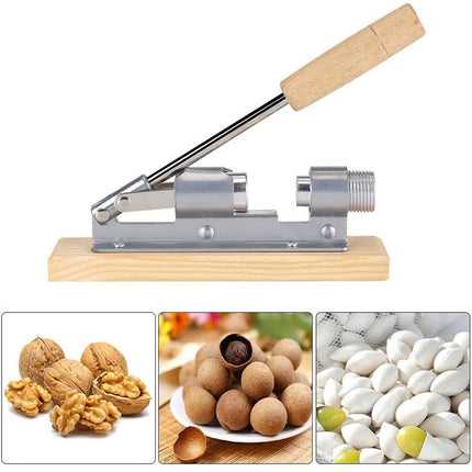 Mechanical Walnut Nut Opener Nutcracker Sheller Kitchen Tools Clip Walnut Device