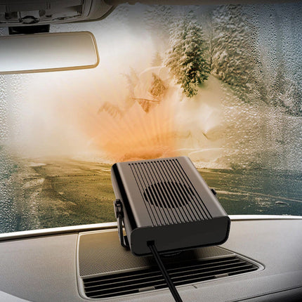 Portable Electric Car Heater 12V Heating Fan Defogger Defroster Demister