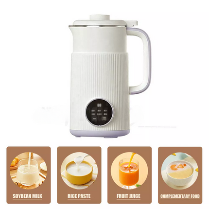 800ml Soy Milk Machine Juicer Automatic Heating Free Filter Soybean Milk Maker