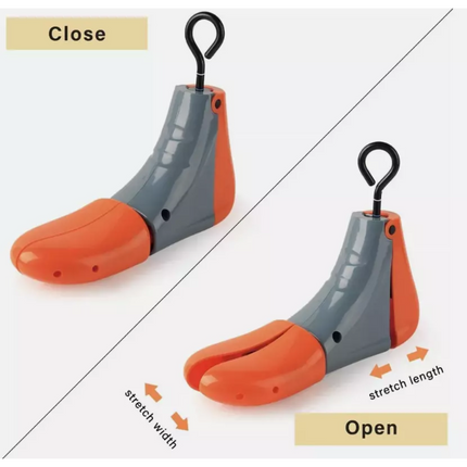 1PC Shoe Stretcher Men Women Boot Stretcher Stretch Width Expander W/Shoe Horn EUR 40-47