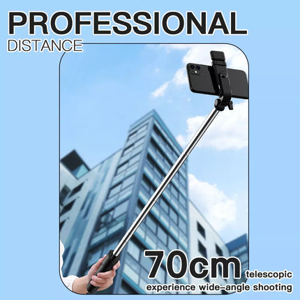 Bluetooth Selfie Stick Tripod Wireless Rotating Remote For iPhone Mobile Phone