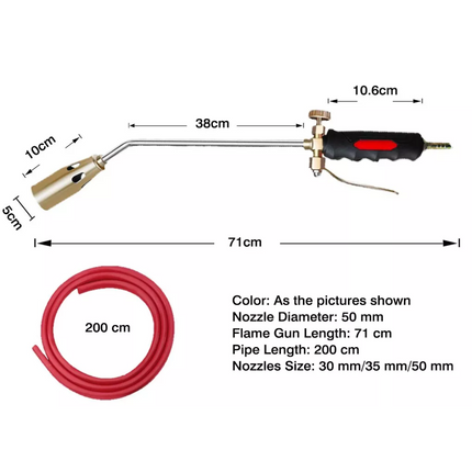 SpringUp Weed Burner Kits Shrub Grass Killer Butane Gas Torch Garden Tool