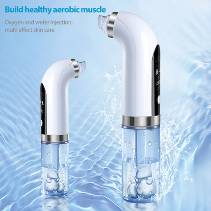 Electric Blackhead Remover Vacuum Pore Face Facial Suction Acne Cleaner Kit