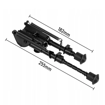 6-9 Inch Foldable Sniper Hunting Rifle Bipod Sling Swivel Shooting Gun Mount