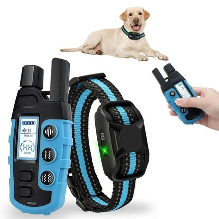 Anti-Bark Electric Dog Pet Training E Collar Obedience Remote Control No-Shock