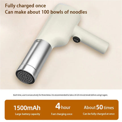 Electric Pasta Machine Noodle Maker Automatic Spaghetti Roller Handheld